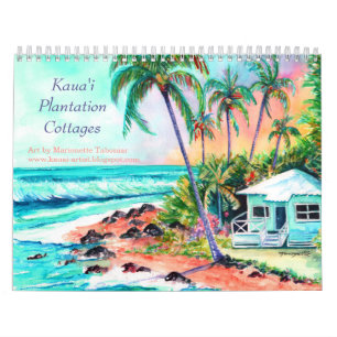 Calendrier Cottages de Kauai Plantation