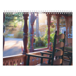 Calendrier Cottages roses du vignoble de Martha