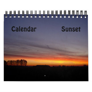 Calendrier Coucher du soleil