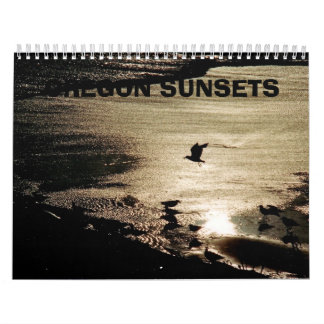 Calendrier Couchers du soleil de l'Orégon