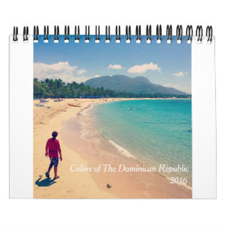 Calendrier Couleurs de la République Dominicaine