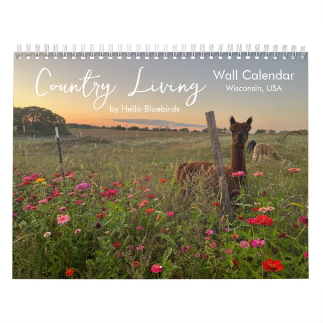 Calendrier Country Living Photo Calendar (Protection)