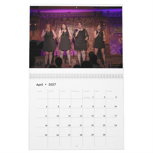 Calendrier coupable de cabaret de 2019 plaisirs (Apr 2027)