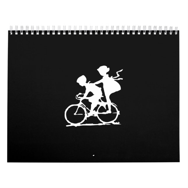 Calendrier couple vélo (Protection)