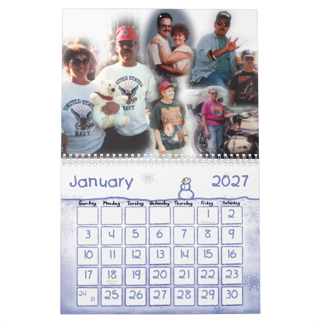 Calendrier couverture, 2007 (Jan 2027)