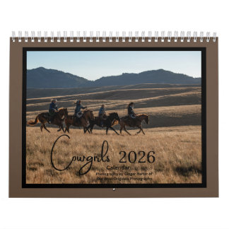 Calendrier Cowgirl calendar