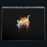 Calendrier Crazy Space Taco Cat Funny Galaxy Cadeau<br><div class="desc">Crazy Space Taco Cat Funny Galaxy Cadeau</div>