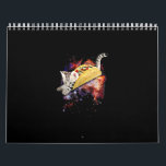 Calendrier Crazy Space Taco Cat Funny Galaxy Cadeau<br><div class="desc">Crazy Space Taco Cat Funny Galaxy Cadeau</div>