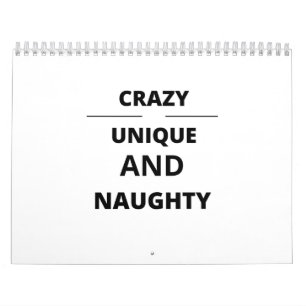 CALENDRIER CRAZY UNIQUE ET NAUGHTY