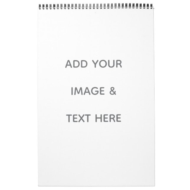 Calendrier Create Your Own white  (Protection)