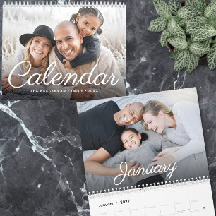 Calendrier Création personnalisée de votre propre photo de fa