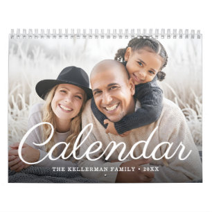 Calendrier Création personnalisée de votre propre photo de fa