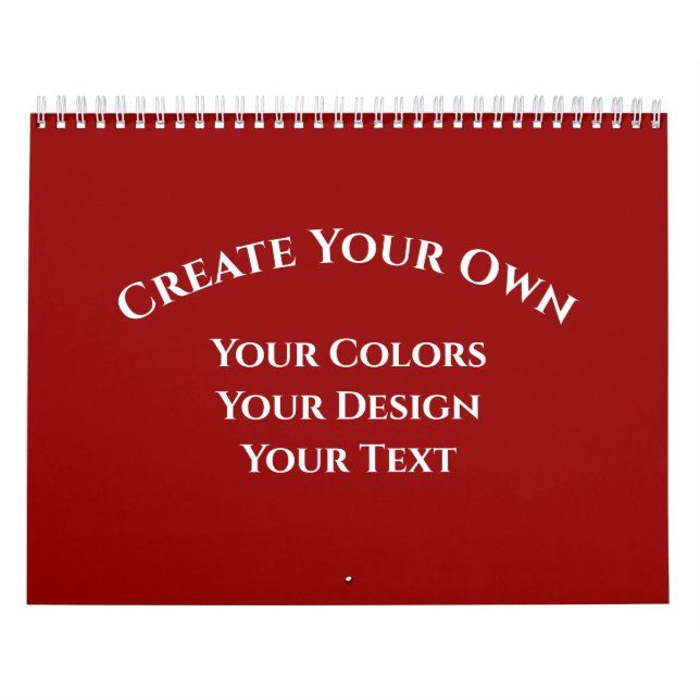 Calendrier Créez votre propre (Protection)