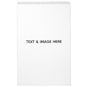 Calendrier Créez votre propre blanc