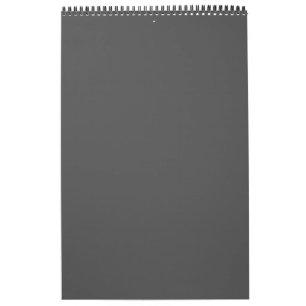 Calendrier Créez Votre Propre Conception Personnalisée gris f