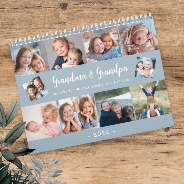 Calendrier Créez Votre Propre Écriture Moderne de Famille de  (Créateur téléchargé)