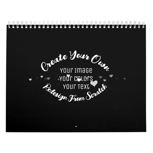 Calendrier Créez votre propre image personnalisée (Protection)
