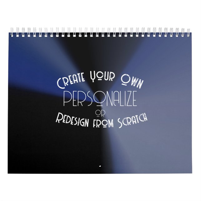 Calendrier Créez Votre Propre Personnalisé (Protection)