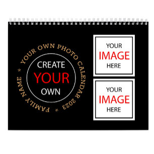 Calendrier Créez Votre Propre Photo Personnalisée / Sur mesur