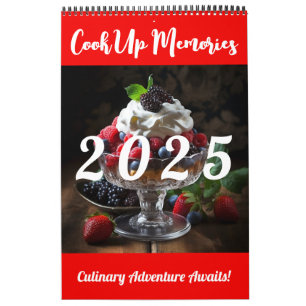 Calendrier créez votre propre recette personnelle 2025 photo
