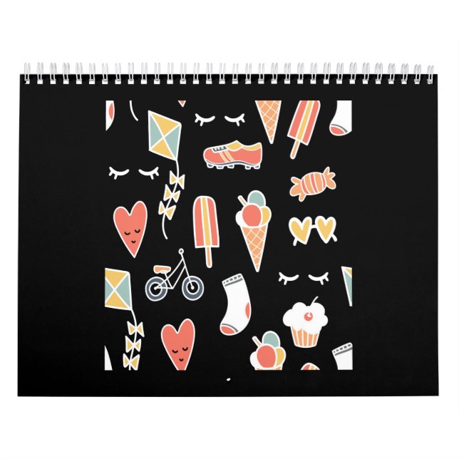 Calendrier crème glacée été (Protection)