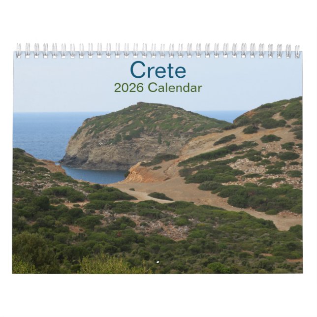 Calendrier Crete 2026 Calendar (Protection)