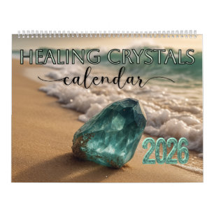 Calendrier cristal de guérison, cristal
