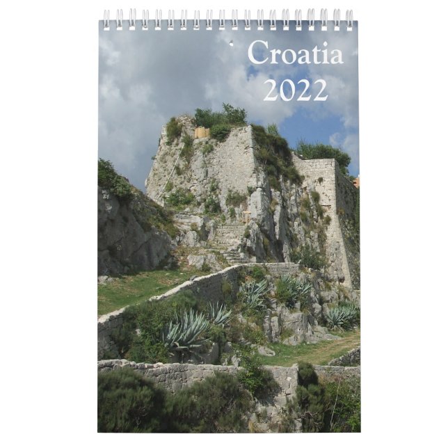Calendrier Croatie 2022 (Protection)