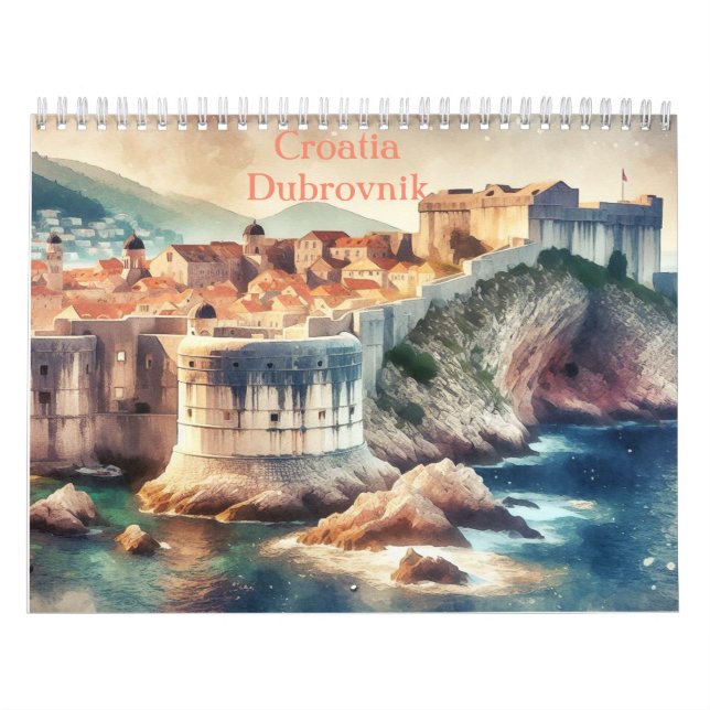 Calendrier Croatie Dubrovnik, Le voyage croate (Protection)