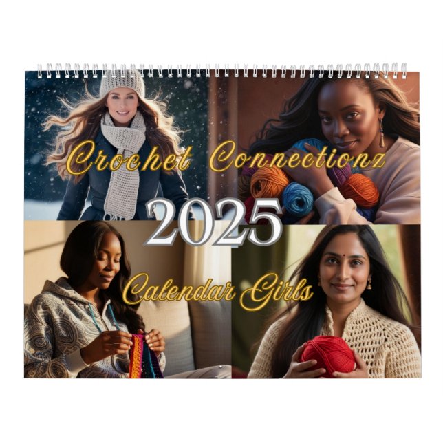 Calendrier Crochet 2025 Filles (Protection)