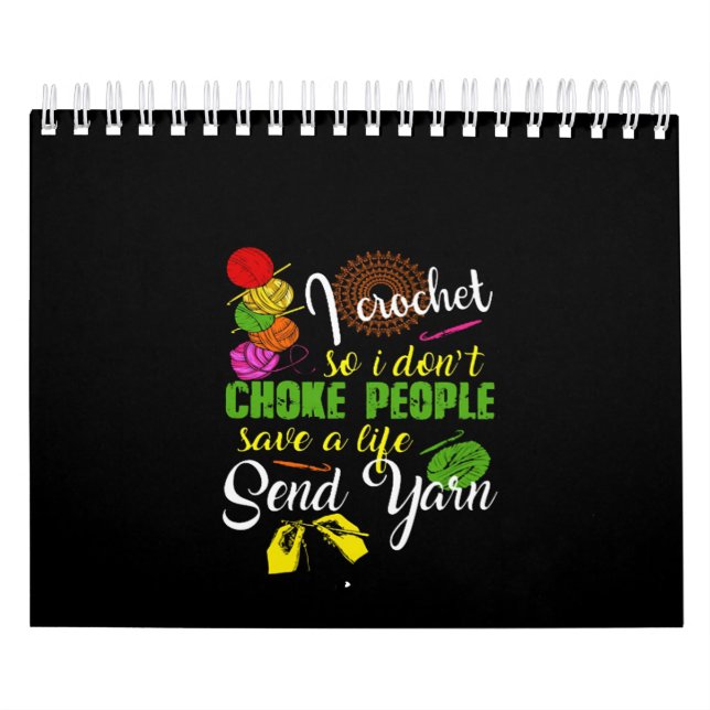 Calendrier Crochet Lover| I Love Crochet (Protection)