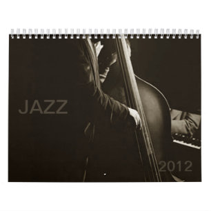 Calendrier Cru 2012 d'impressions de musique de musiciens du
