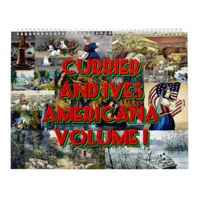 Calendrier Currier et Ives Americana Volume 1 (Protection)