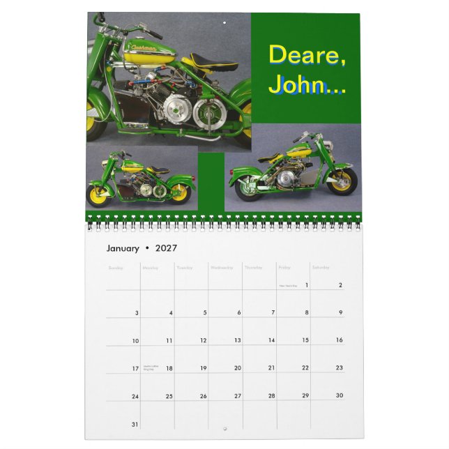 Calendrier Cush-He-Man ! (Jan 2027)