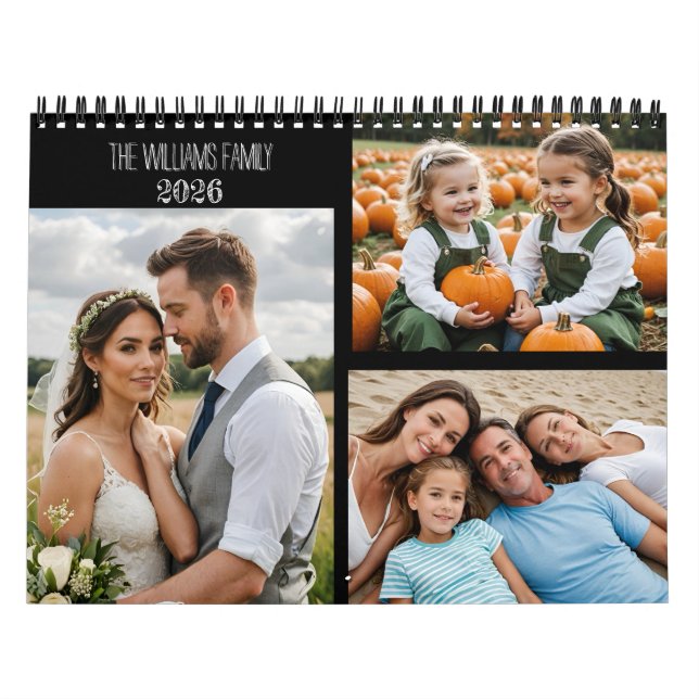 Calendrier Custom Photo Calendar – Full-Page Monthly Photos,  (Protection)