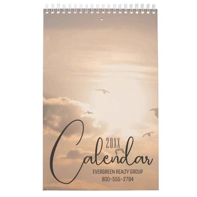 Calendrier Custom Seasonal Nature and Wildlife 2026 (Protection)
