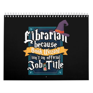Calendrier Cute Book Lover Librarian Présents Livres