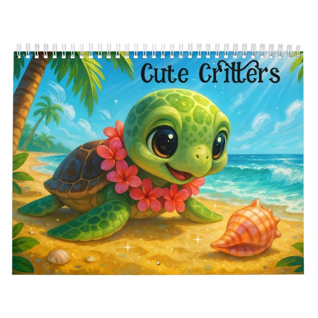 Calendrier Cute Critters Calendar (Protection)