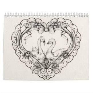 Calendrier Cygne esthétique