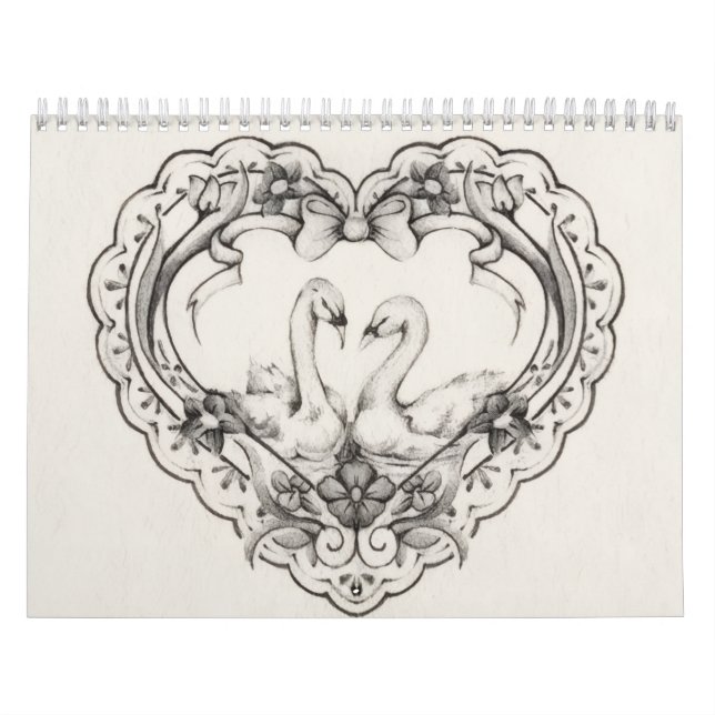 Calendrier Cygne esthétique (Protection)