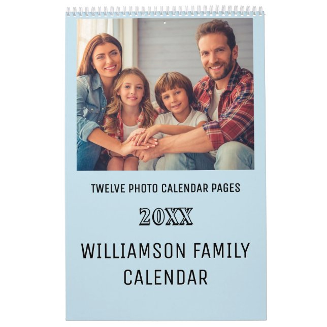 Calendrier CYO Small 2025 Photo Famille d'amis Voyage (Protection)