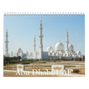 Calendrier d'Abou Dabi-EAU