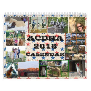 Calendrier d'ACDHA 2018
