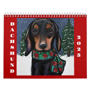 Calendrier Dachshund