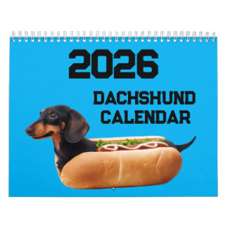 Calendrier Dachshund Calendar