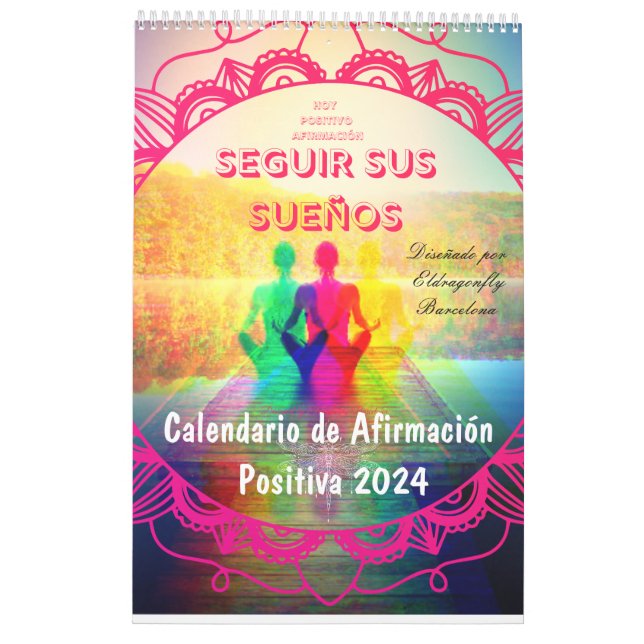 Calendrier d'affirmation positive 2024 (Español) (Dos)