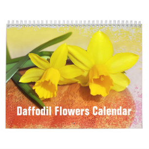 Calendrier Daffodil Fleurs Floral 2020