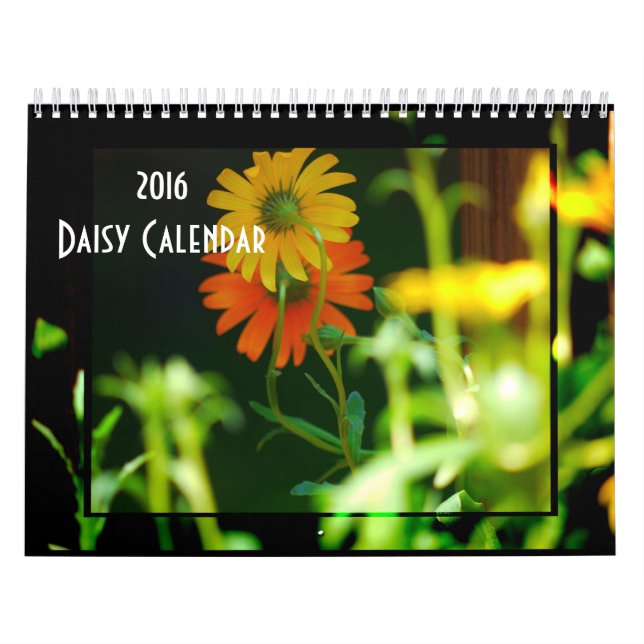 Calendrier Daisy- 2016 (Protection)