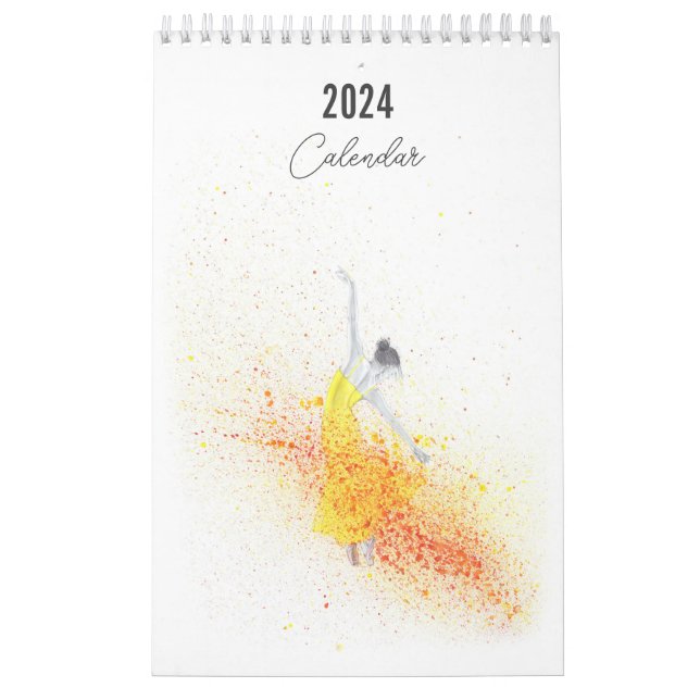 Calendrier Dance Art 2024 (Protection)