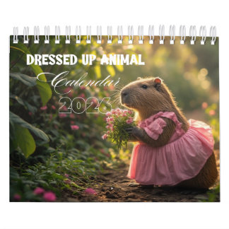 Calendrier d'animaux déguisés 2026